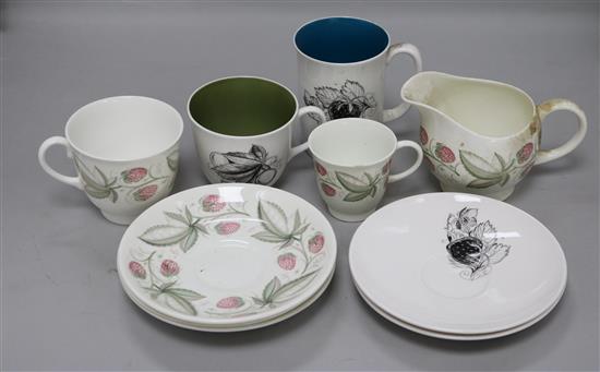 A late Susie Copper teaset and another